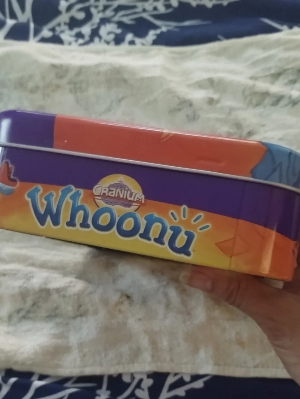 Cranium Whoonu Family Party Game - Purple Tin